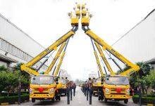 XCMG 14 m XGS5067JGKQ6 mobile aerial work folding boom lift platform truck